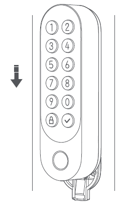 Installation du caliver à code du Xiaomi Aqara EL-D02D-1